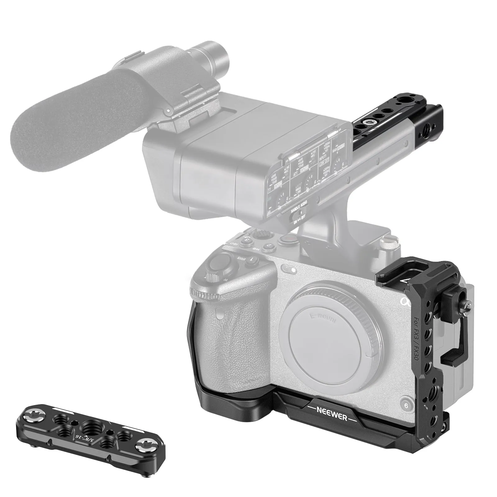 NEEWER CA024 Camera Cage Kit For Sony FX3 FX30