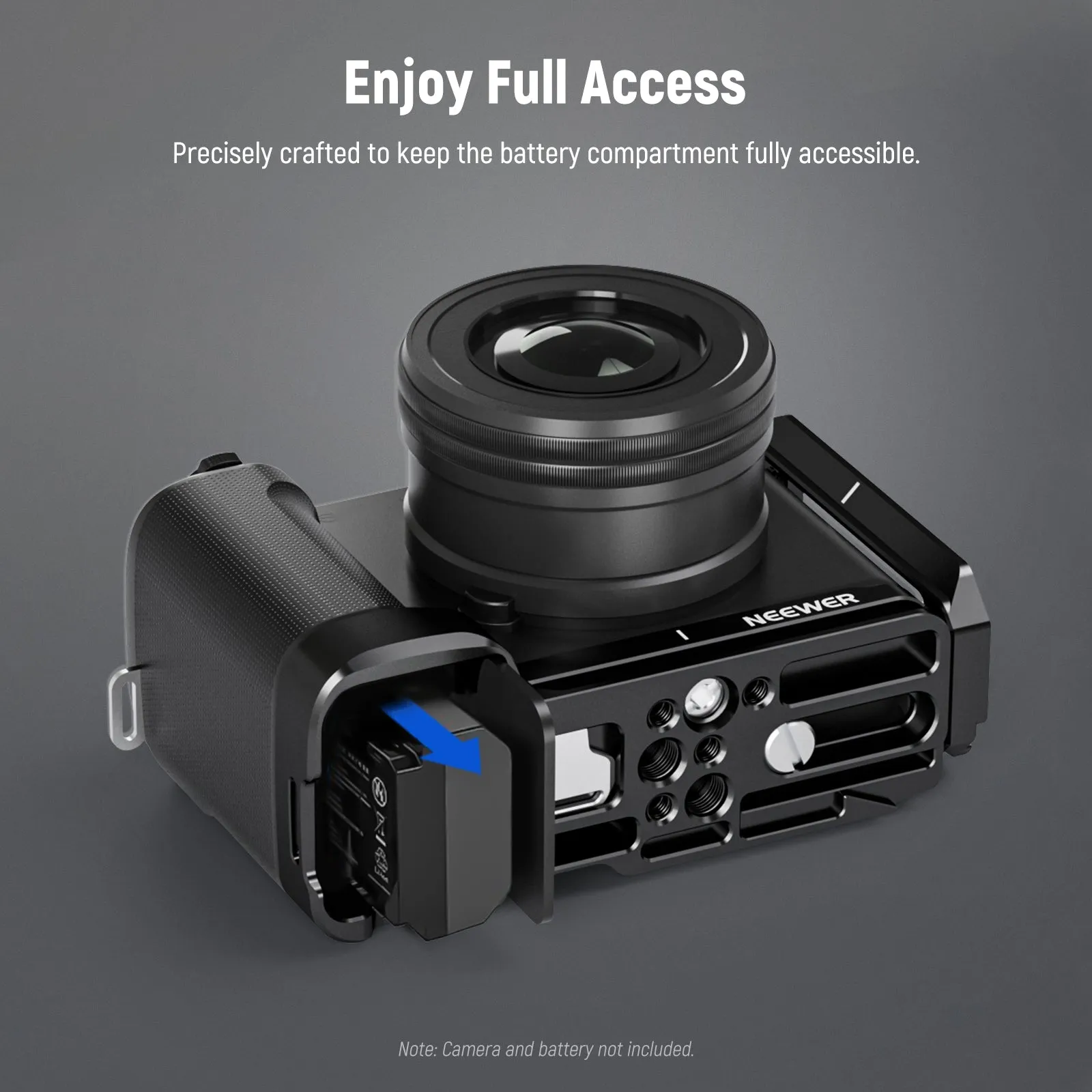 NEEWER CA025L Aluminum L Plate for Sony ZV-E1