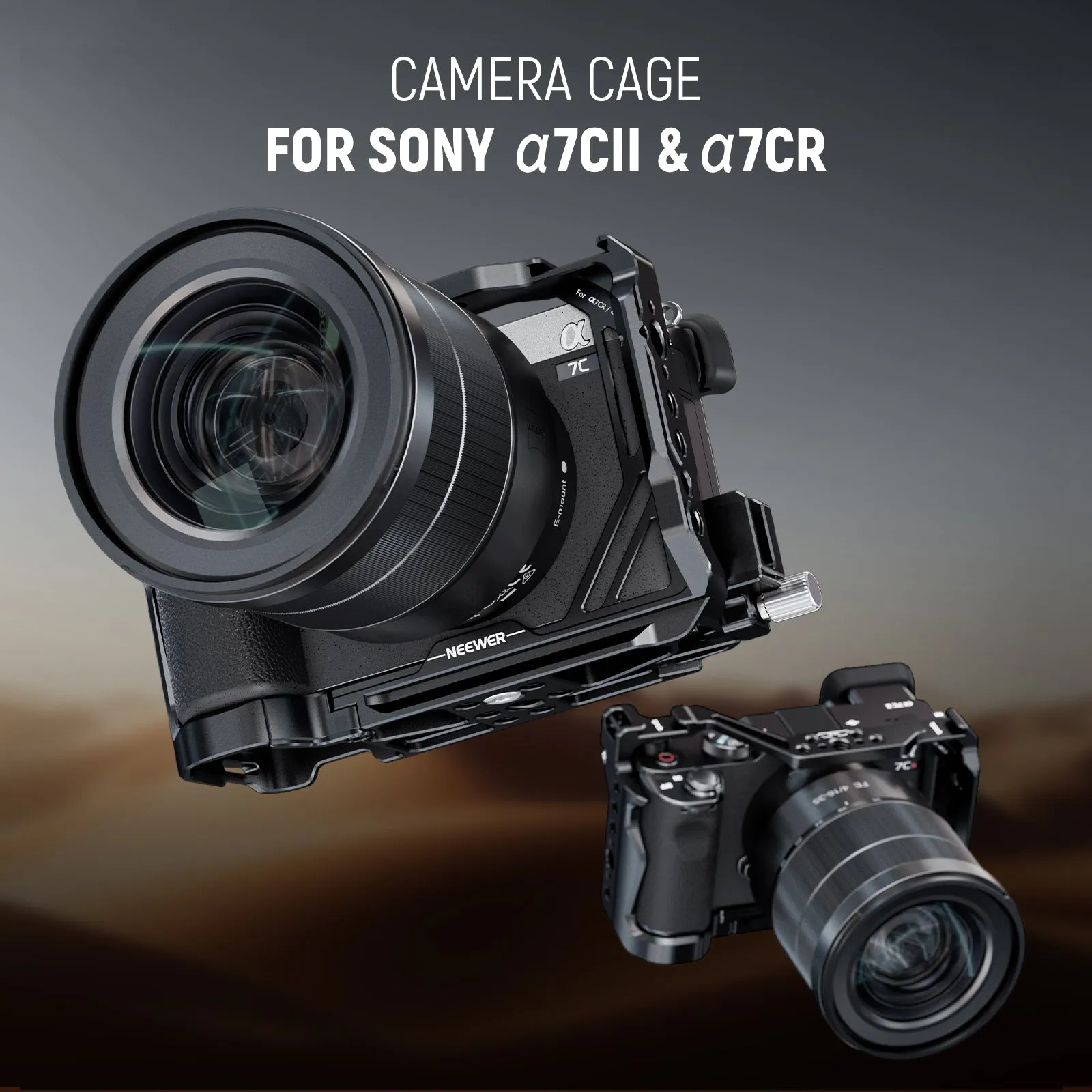 NEEWER CA050 Camera Cage Kit for Sony Alpha 7CII/ Alpha 7CR