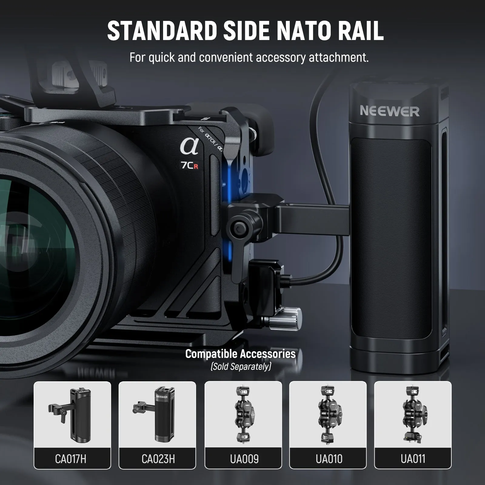 NEEWER CA050 Camera Cage Kit for Sony Alpha 7CII/ Alpha 7CR