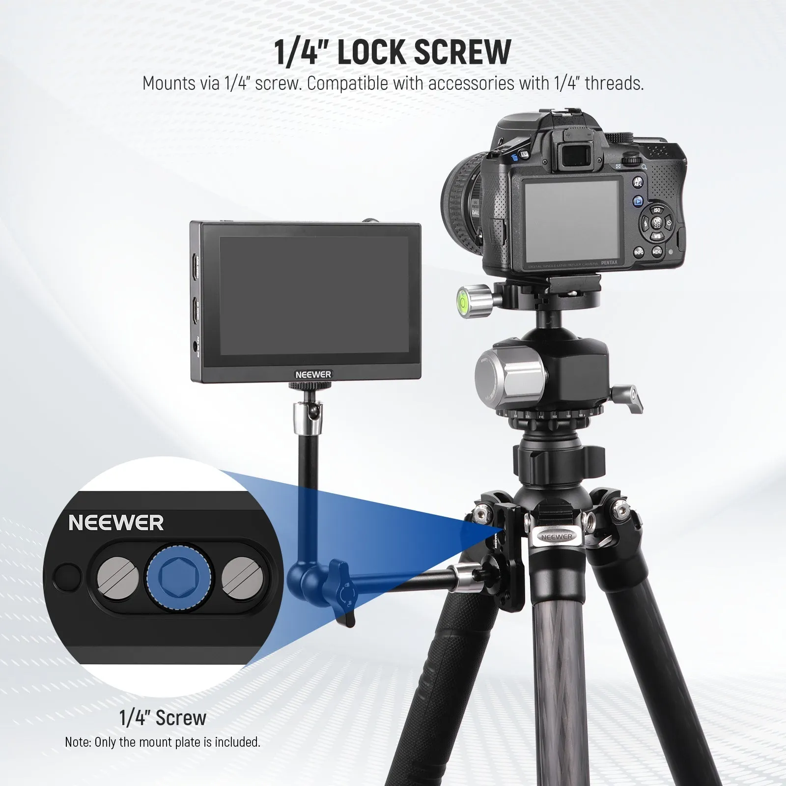 NEEWER UA049 Tripod Accessory Mounting Plate