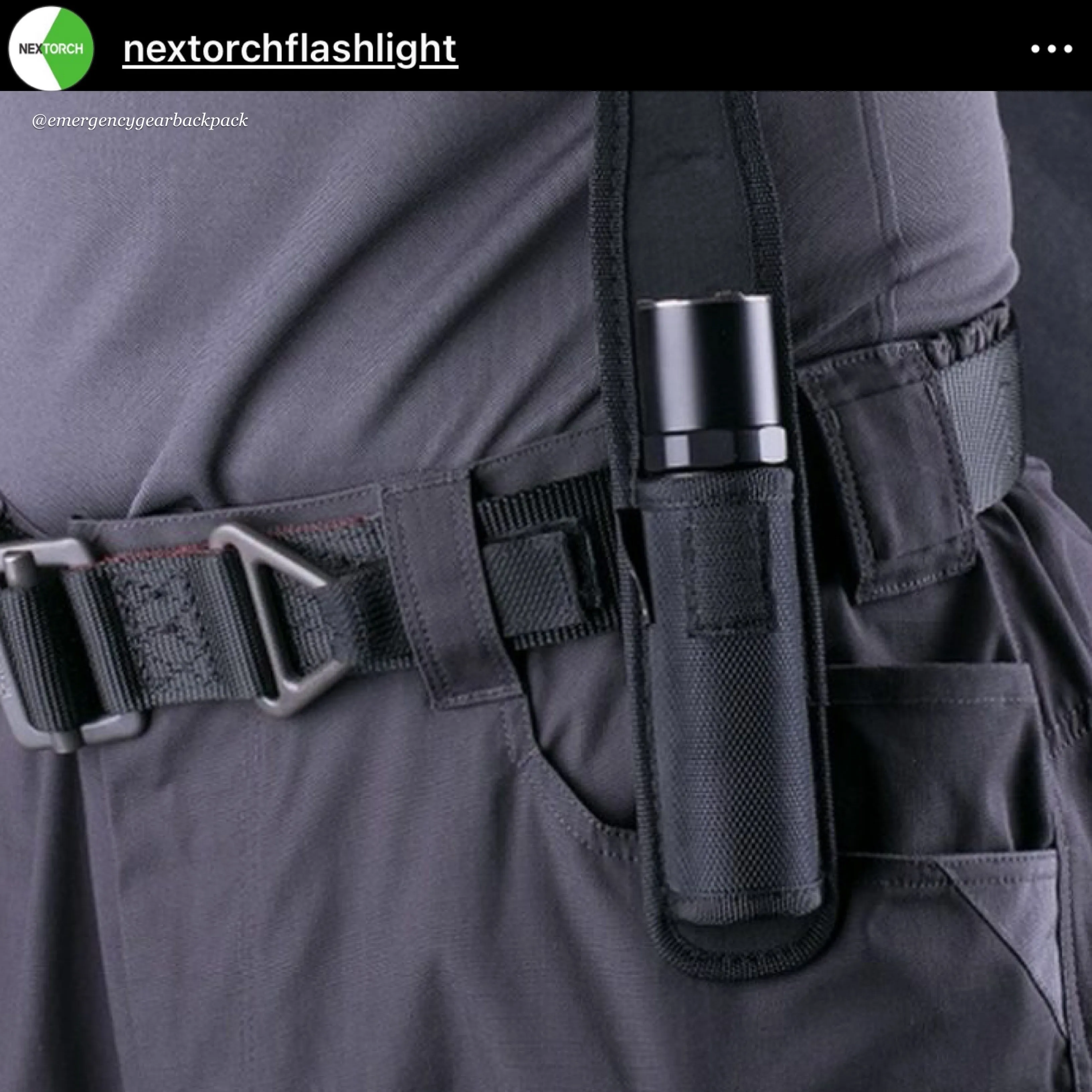NEXTORCH V10 CORDURA Flashlights Holster