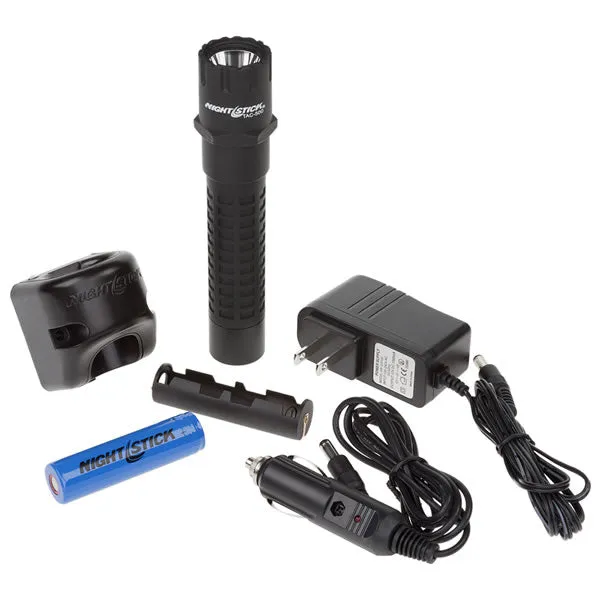 NIGHTSTICK TAC-500B Polymer Multi-Function Tactical Flashlight - Rechargeable