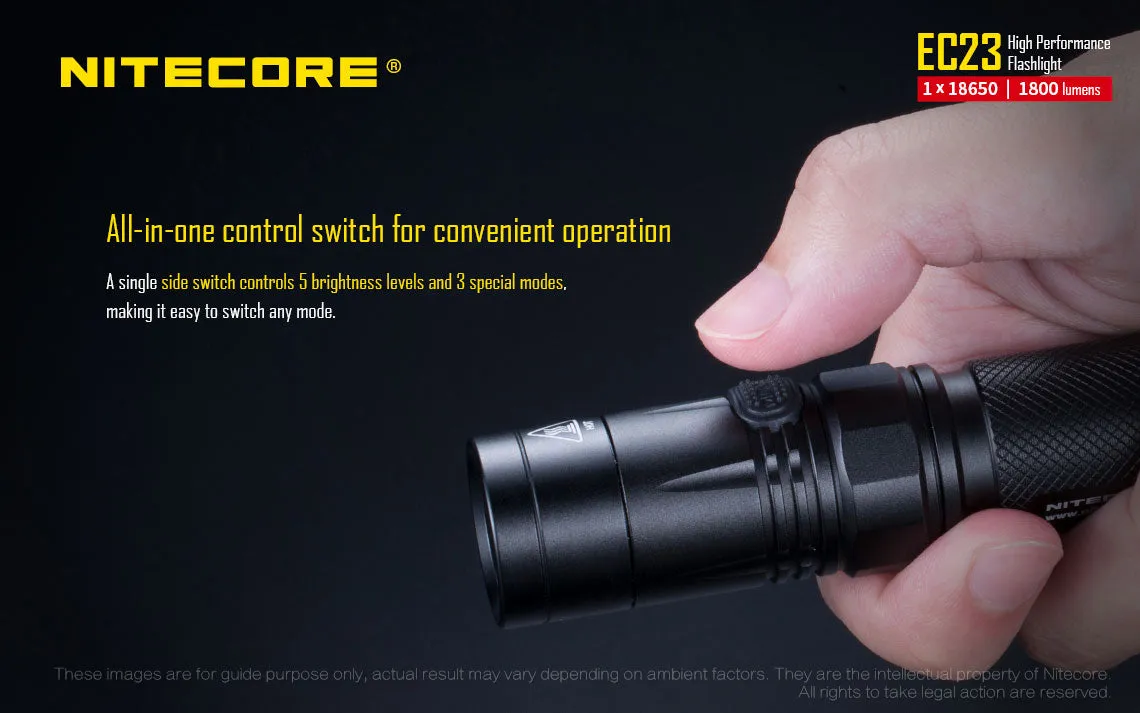 NITECORE EC23 - Compact LED Flashlight