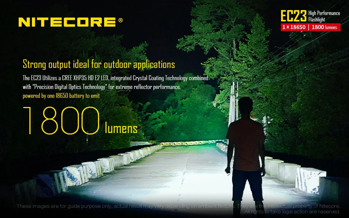 NITECORE EC23 - Compact LED Flashlight