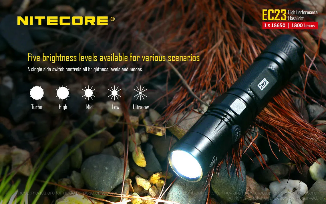NITECORE EC23 - Compact LED Flashlight