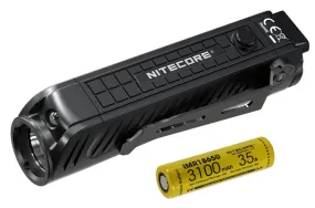 Nitecore P18 Unibody Die-cast Futuristic Tactical Flashlight - 1800 Lumen   Nitecore UI1 USB charger
