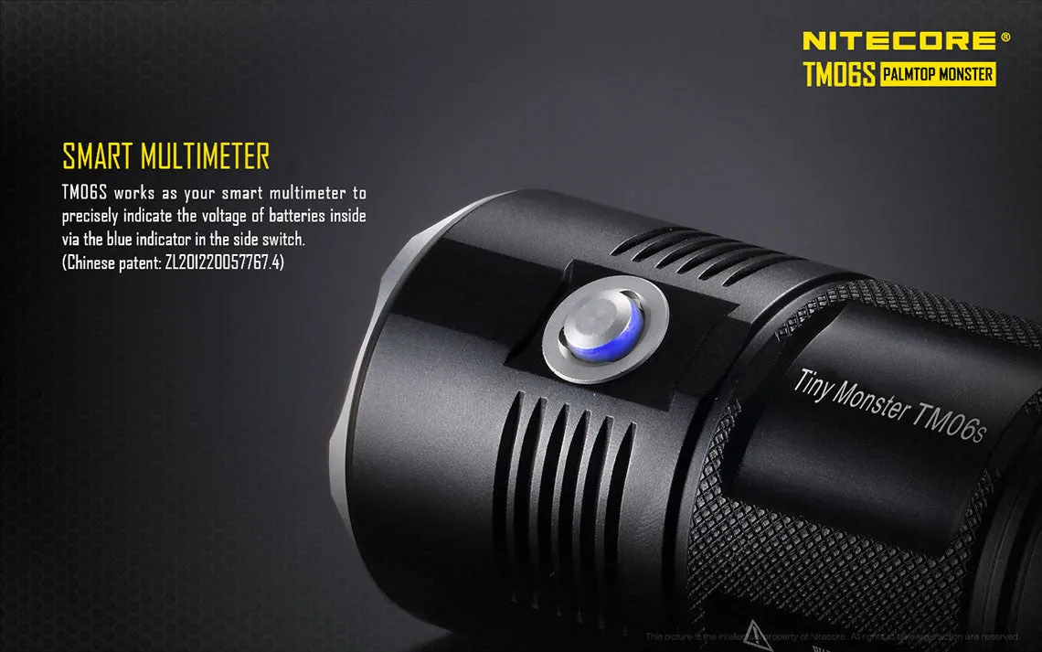 Nitecore Tiny Monster TM06S Cree XM-L2 U3 - 4000 Lumens