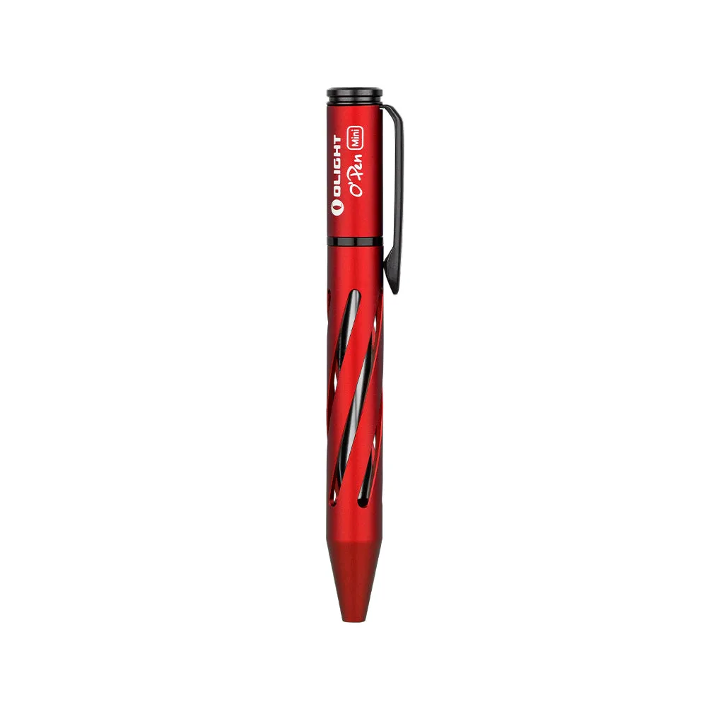 Olight Baton 3 Pro Rechargeable Flashlight Bundle - Baton 3 Pro Black Lava   O'pen Mini Red