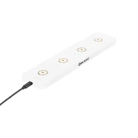 Olight Omino Magnetic 4-Bay Flashlight Charger - White