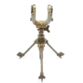 Original British WWI .303 cal Hotchkiss Portable Machine Gun Mk I Crows Foot Tripod