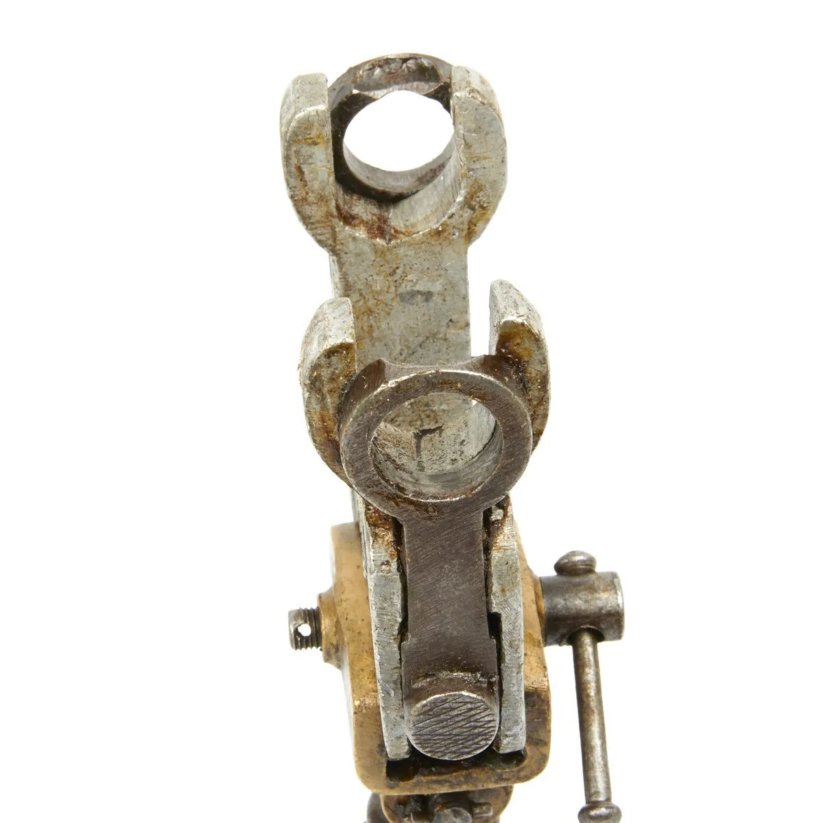 Original British WWI .303 cal Hotchkiss Portable Machine Gun Mk I Crows Foot Tripod