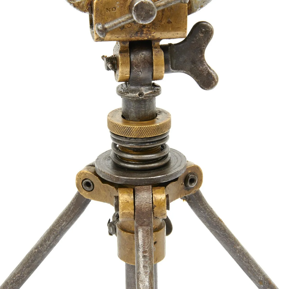 Original British WWI .303 cal Hotchkiss Portable Machine Gun Mk I Crows Foot Tripod