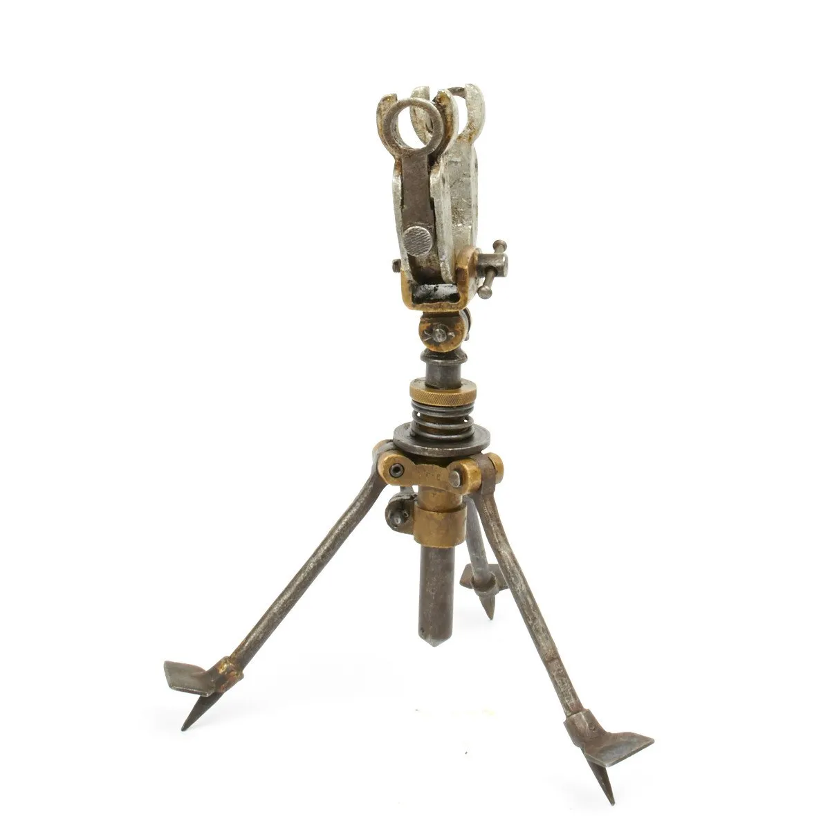 Original British WWI .303 cal Hotchkiss Portable Machine Gun Mk I Crows Foot Tripod