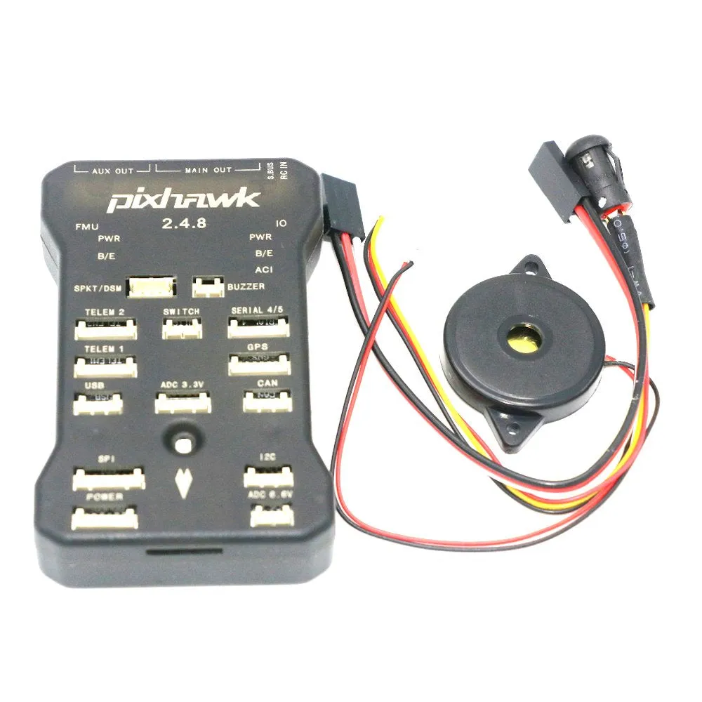 Original Pixhawk PX4 Autopilot 32 Bit PIX 2.4.8 Drone Flight Controller with cables and Buzzer