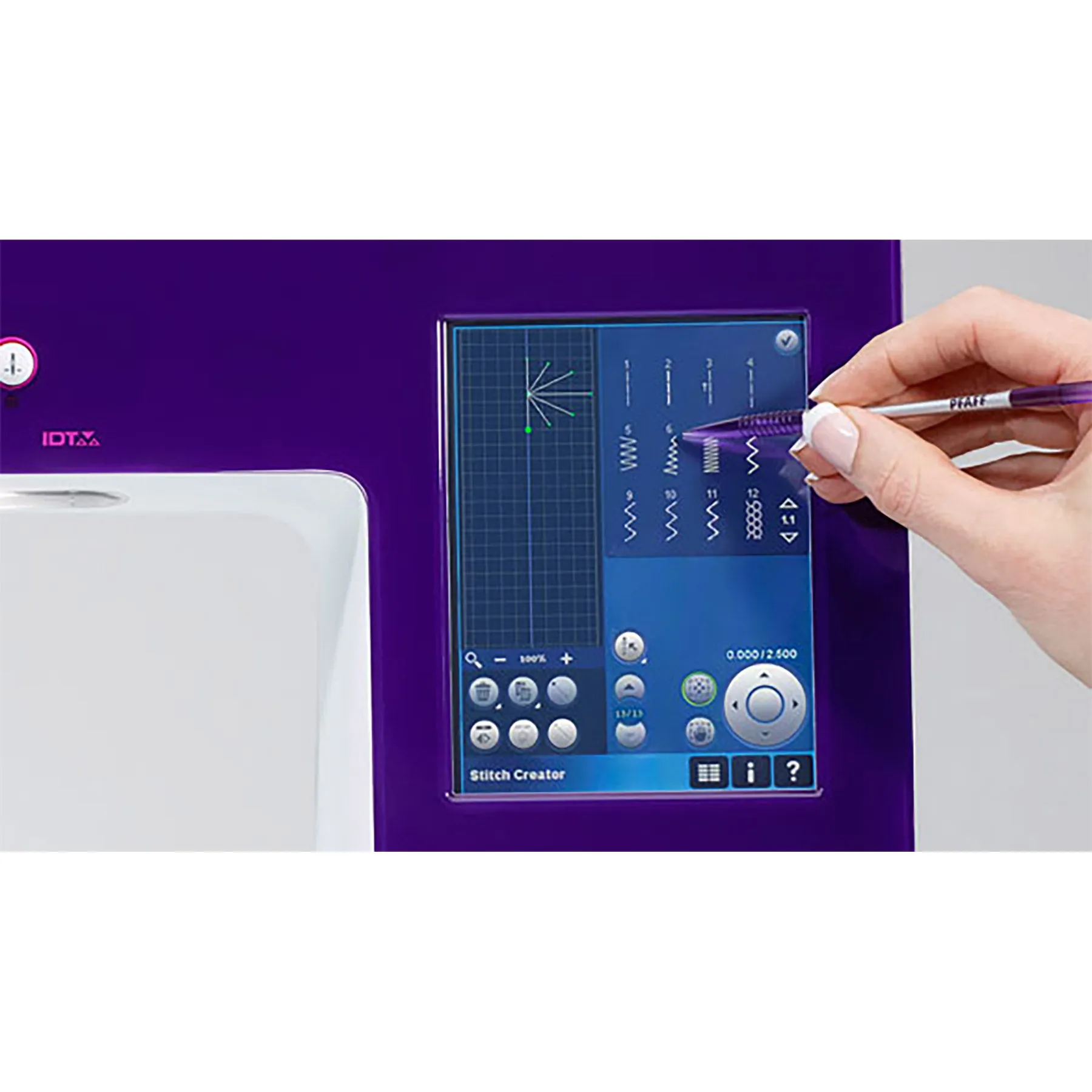 PFAFF® creative™ 4.5 Sewing & Embroidery Machine