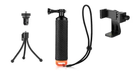 Phone Floating Pistol Grip, Tripod, Mount, and Holder