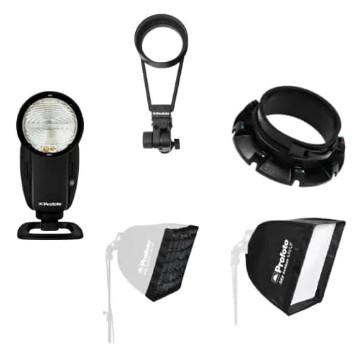 Profoto A10 Off Camera Flash w/ Bluetooth   (101299) OCF Starter Kit for Canon