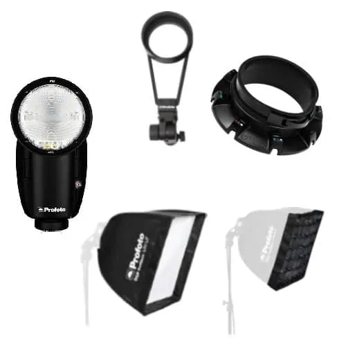 Profoto A10 On Camera Flash w/ Bluetooth   (101299) OCF Starter Kit for Canon