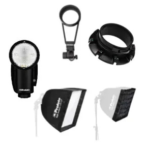 Profoto A10 On Camera Flash w/ Bluetooth   (101299) OCF Starter Kit for Nikon