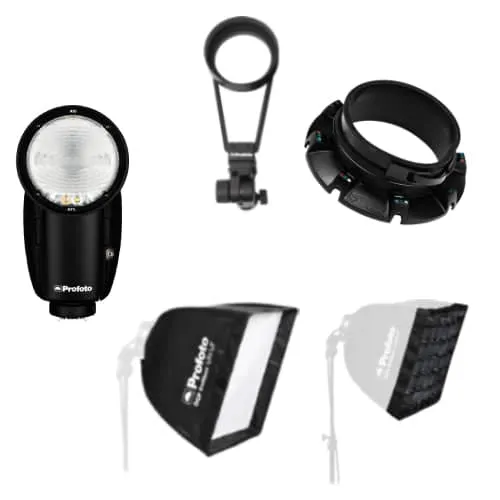 Profoto A10 On Camera Flash w/ Bluetooth   (101299) OCF Starter Kit for Sony