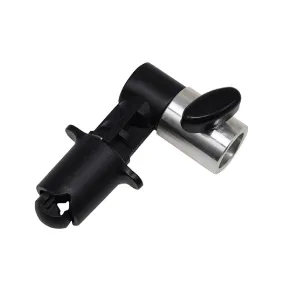 Pxel Reflector Clamp   ABS Plastic Spring Clamp for Backdrops, Reflectors, Background Holder & Aluminum Alloy Mount Hole for Tripod & Light Stand | AA-LS14