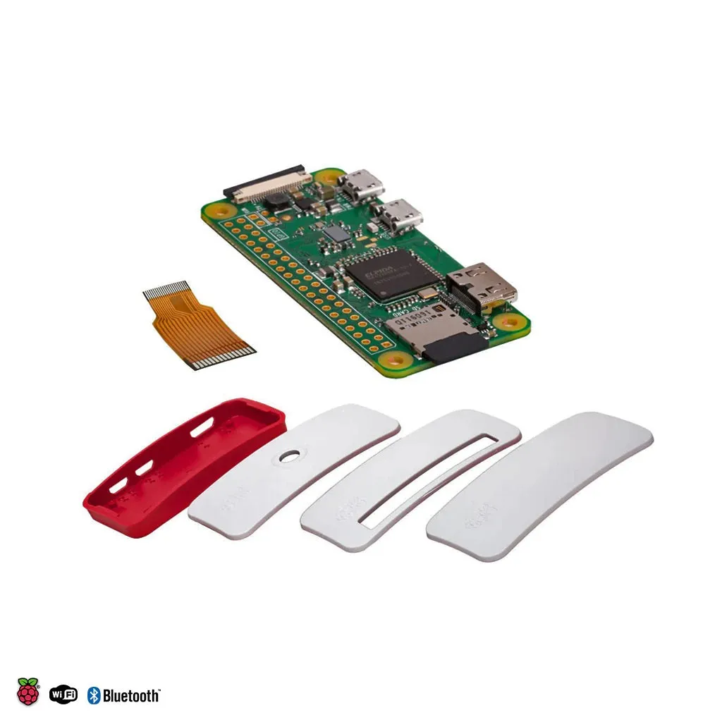 Raspberry Pi Zero W with Case and Camera Cable