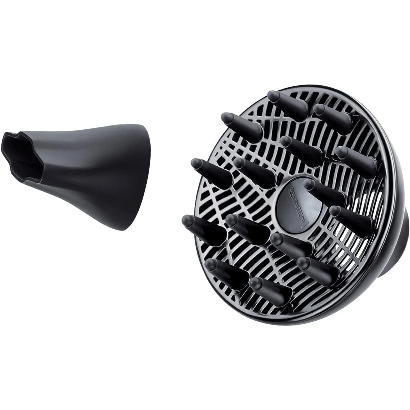 Remington PROluxe Midnight AC9140B Hair Dryer | 2400W, OPTIheat Technology, Ionic Conditioning, Diffuser & 2 Concentrators, Black