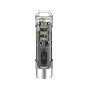 RovyVon Aurora A5x Micro-USB Rechargeable Glow In The Dark Keychain Flashlight