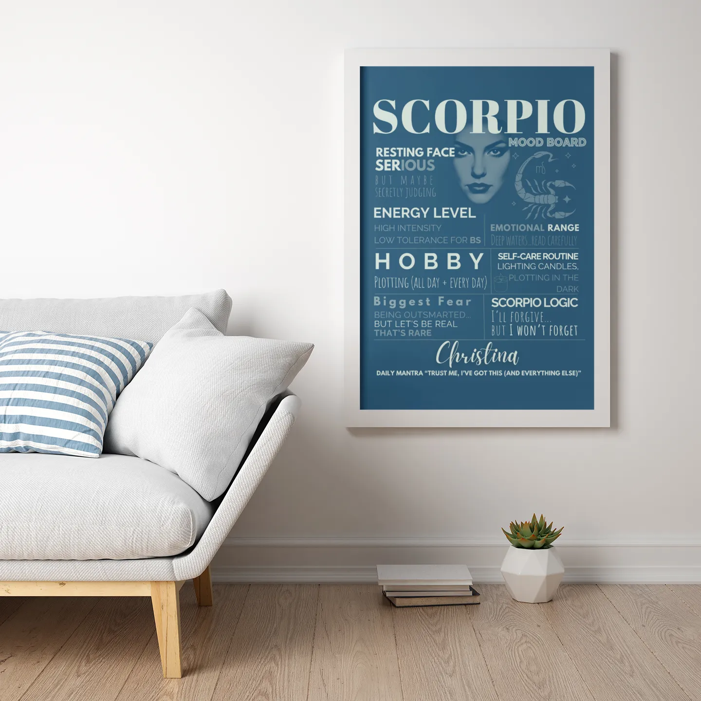 Scorpio Mood Board High Energy Level Intense Emotion Deep Waters High Intensity Detailed Planning Self Care Routine