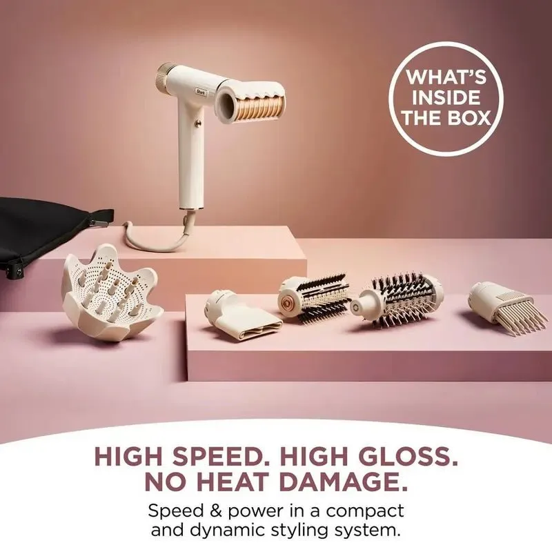 Shark HD352UK SpeedStyle RapidGloss Finisher & High-Velocity Hair Dryer with Storage Bag