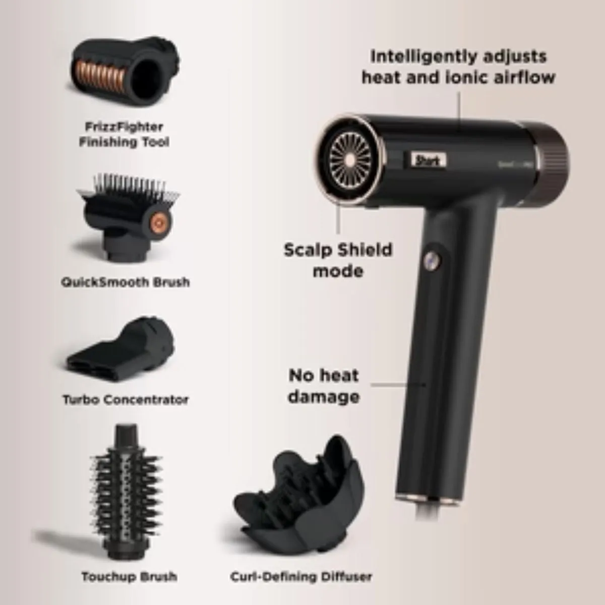 Shark SpeedStyle Pro 5 in 1 High Velocity Hair Dryer System SAVE €50