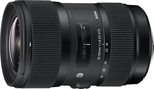 Sigma 18-35mm f/1.8 DC HSM Art Lens (Black)