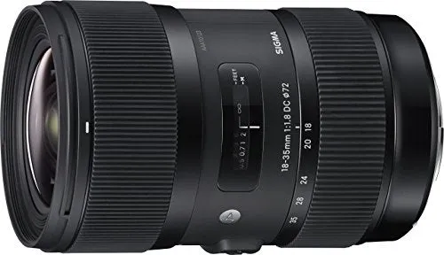Sigma 18-35mm f/1.8 DC HSM Art Lens (Black)