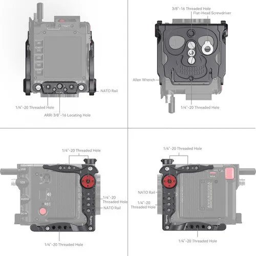 SmallRig Advanced Modular Cage Kit for RED KOMODO and KOMODO-X