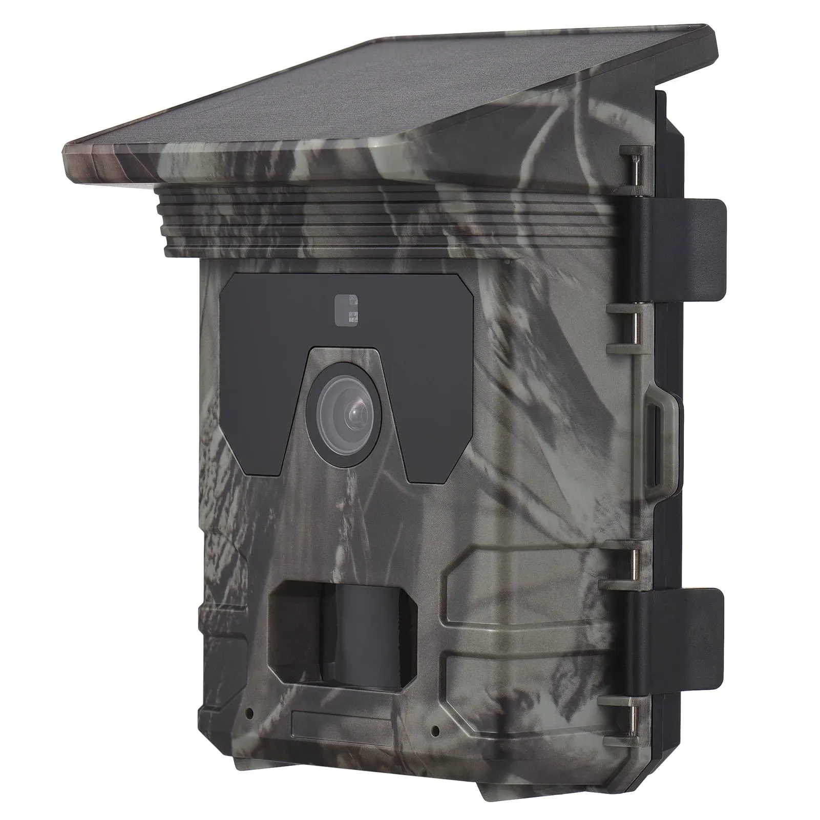 Solar Powered Night Vision Trail Camera 50MP 4K 1080P Hunting Cameras 0.3s Trigger Time Trail Camera Video Photo Recorder