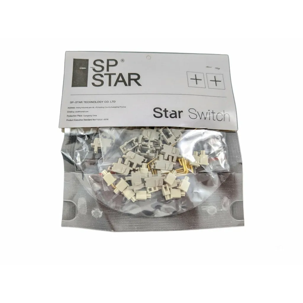 SP Star Switch Stabilizer Kit for Mechanical Keyboard (Plate mount)