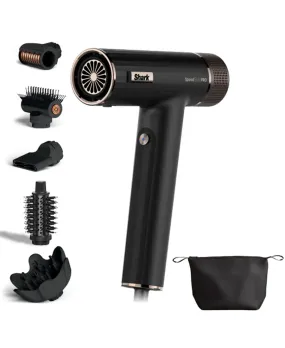 SpeedStyle Pro 5-in-1 High-Velocity Hair Dryer System | Black