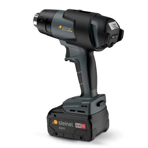 Steinel 110084905 Mobile 5 Heat Gun with Case, 8.0 Ah Battery &amp; Charger Included