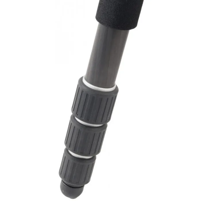 Studio-Assets Compact 4-Section Carbon Fiber Tripod with Ball Head