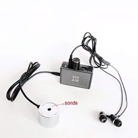 Super Sensitive Listen Thru-Wall Contact/Probe Microphone Amplifier System