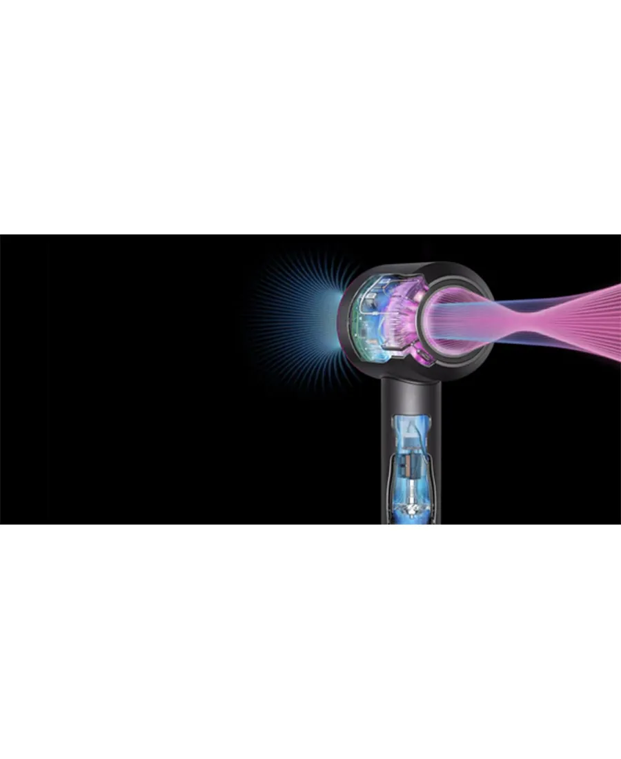 Supersonic™ Hair Dryer with Flyaway Attachment | Iron/Fuchsia