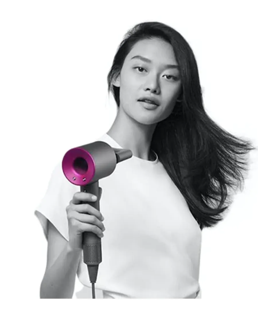 Supersonic™ Hair Dryer with Flyaway Attachment | Iron/Fuchsia