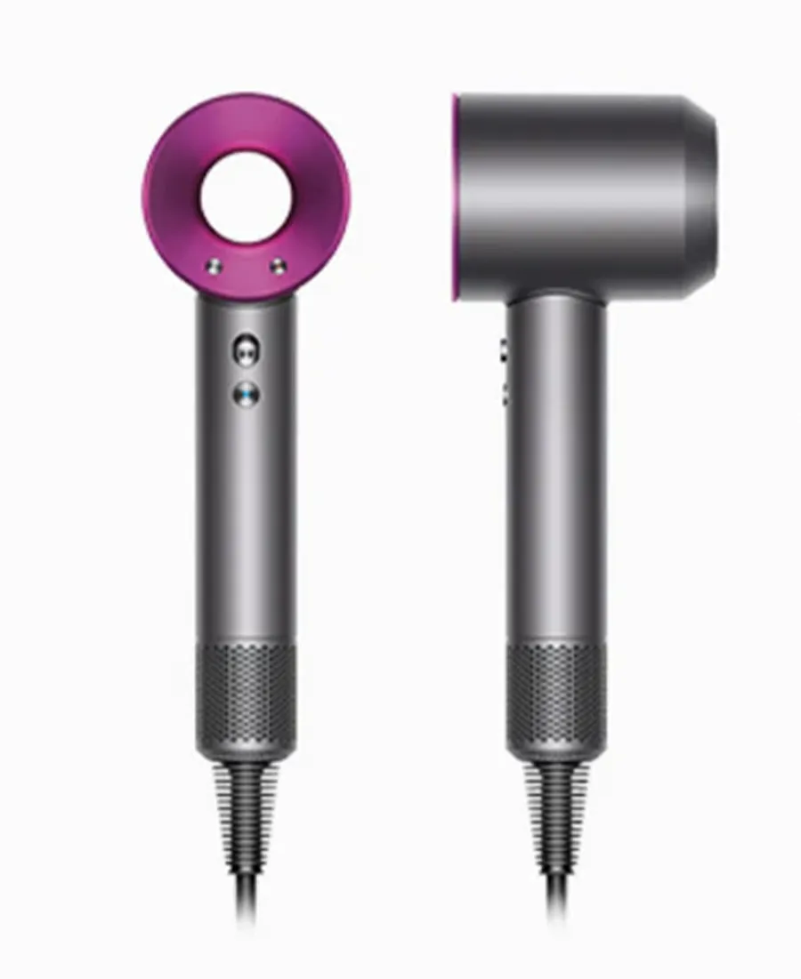 Supersonic™ Hair Dryer with Flyaway Attachment | Iron/Fuchsia