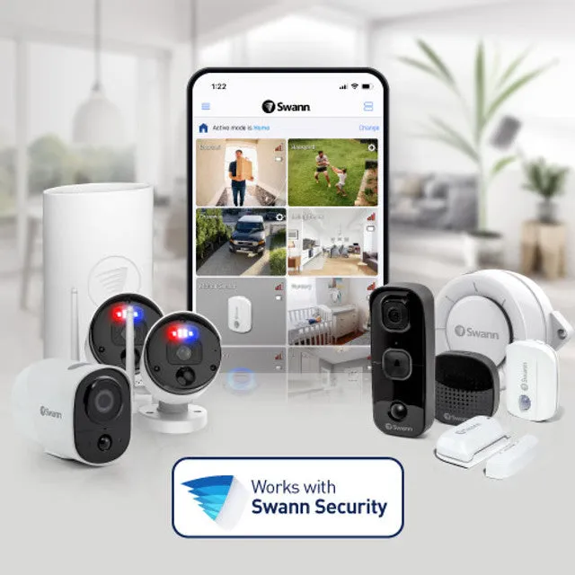 Swann Enforcer IP Cam 4K HD NVR Add-On Dome CCTV Camera