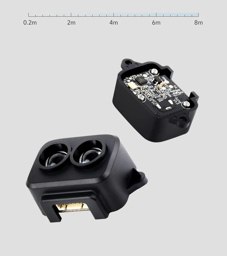TF-Luna ToF LiDAR Module - 8 Meters Distance Sensor