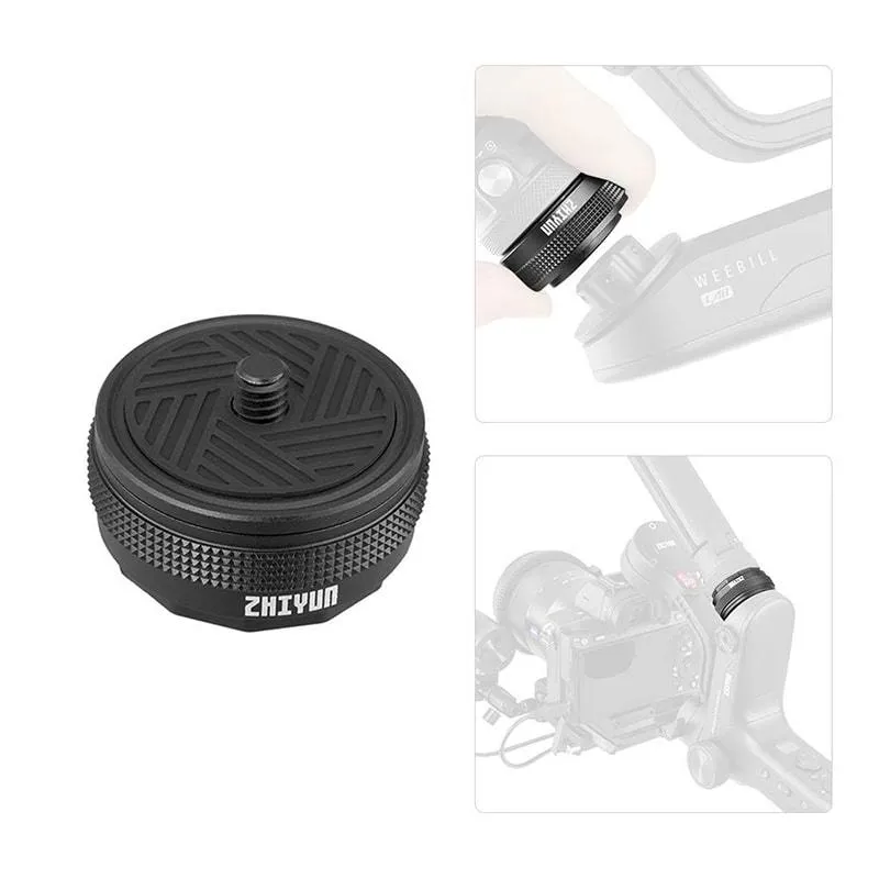TransMount Quick Setup Kit with 1/4" Screw (2 Pack) for Camera Stabilizers