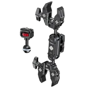 Ulanzi CO17 Super Clamp with 360° Dual-Head Magic Arm and Arri Adapter for Camera, Light or Umbrella