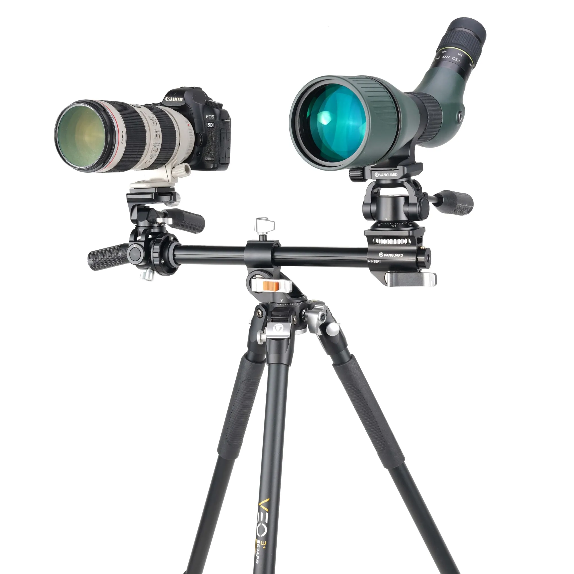 VEO 3  263APS Versatile Aluminium Tripod with 3-Way Pan Head - 10kg Load Capacity