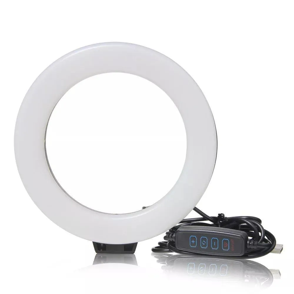 Versatile Mini LED Ring Light Kit for YouTubers and Content Creators - Pro Illumination for Stunning Videos